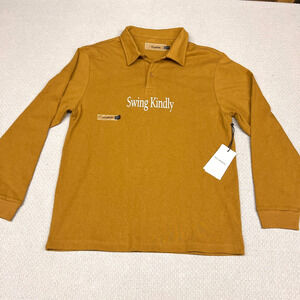 Students Golf Polo Shirt Mens Medium Cotton Swing Kindly Activewear New